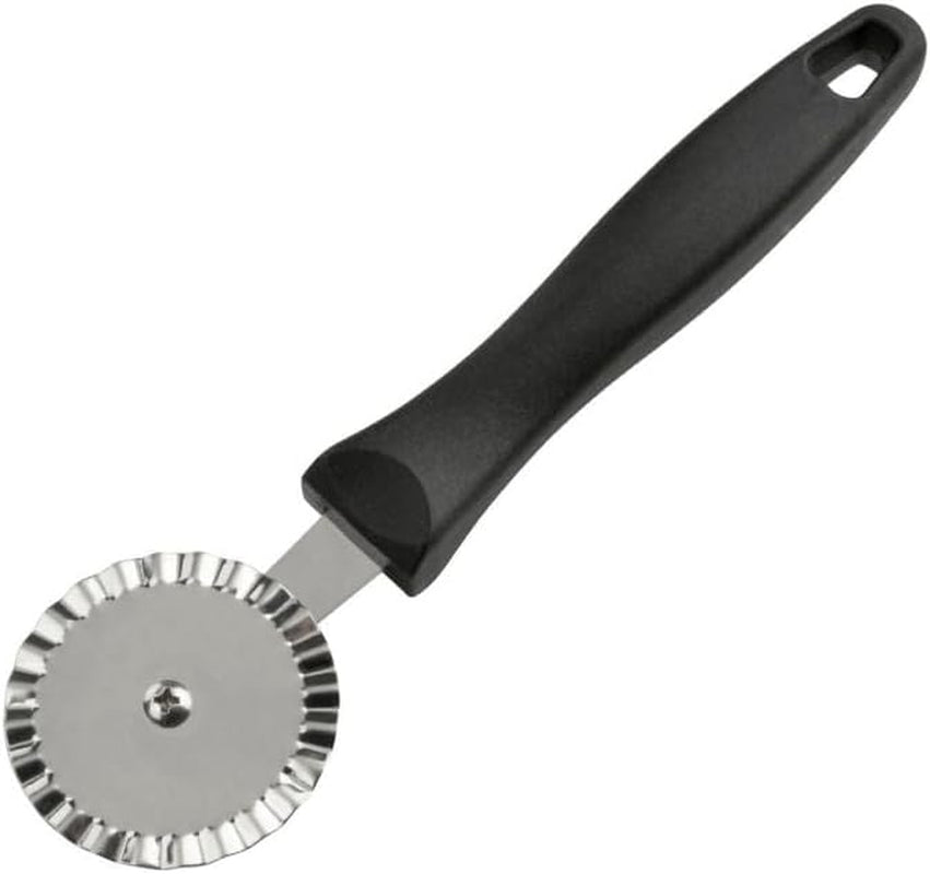 FMprofessionellt bakverkshjul 20 cm CHEF (Färg: Rostfritt stål/Svart), Antal: 1 st.