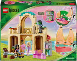 LEGO Wicked Glinda, Elphaba och Nessarose på Shiz University Segelbåt och 3 Figurer Leksaksbåt Present för flickor och pojkar från 7 år gamla dockhusälskare 75681 Byggset Besuche den LEGO-Store