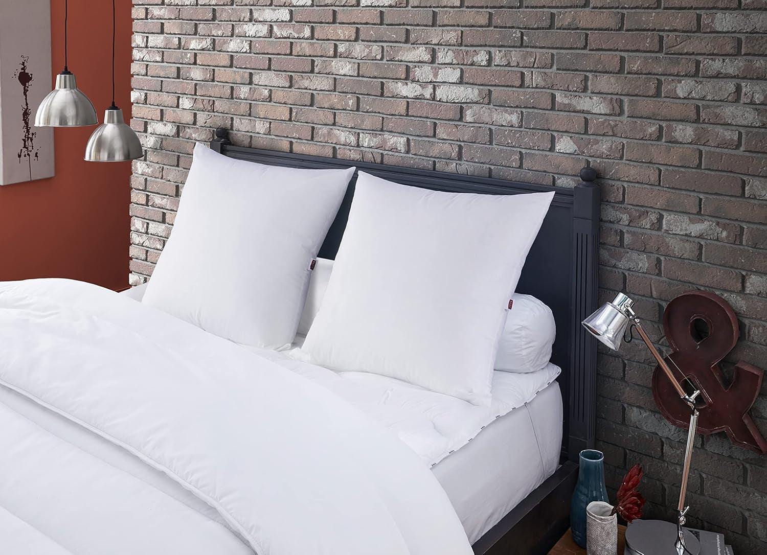 Anti-sängkvalster och vägglöss kudde 60 X 60 cm Medium Comfort Multi Protect kudde Mjuk och skyddande maskintvättbar i 40°C Naty Shop Standardkuddar Standardtitel