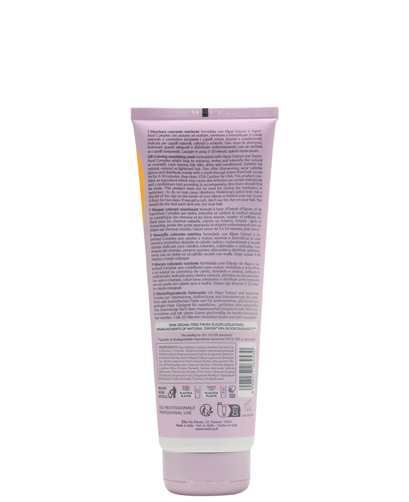 INEBRYA Kromask Närande ananasmask 250 ml Hårmask Naty Shop