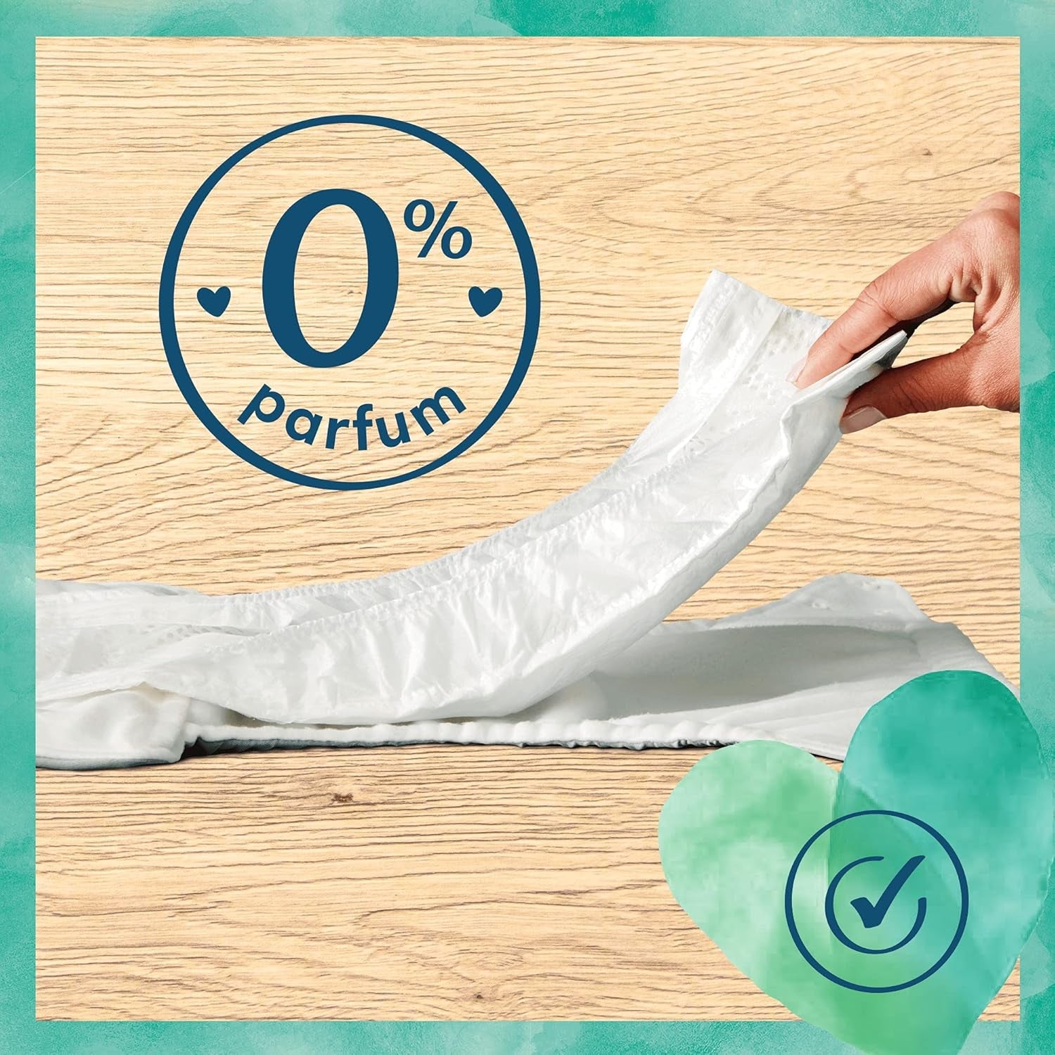 Pampers - Harmony Hybrid startpaket, 3 tvättbara blöjor + 25 engångsöversta lager - 1 förpackning