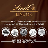 Lindt Choklad | LINDOR Salted Caramel Cornet | 500g | 38 mjölkchokladbollar med saltkolafyllning | Gåva av choklad