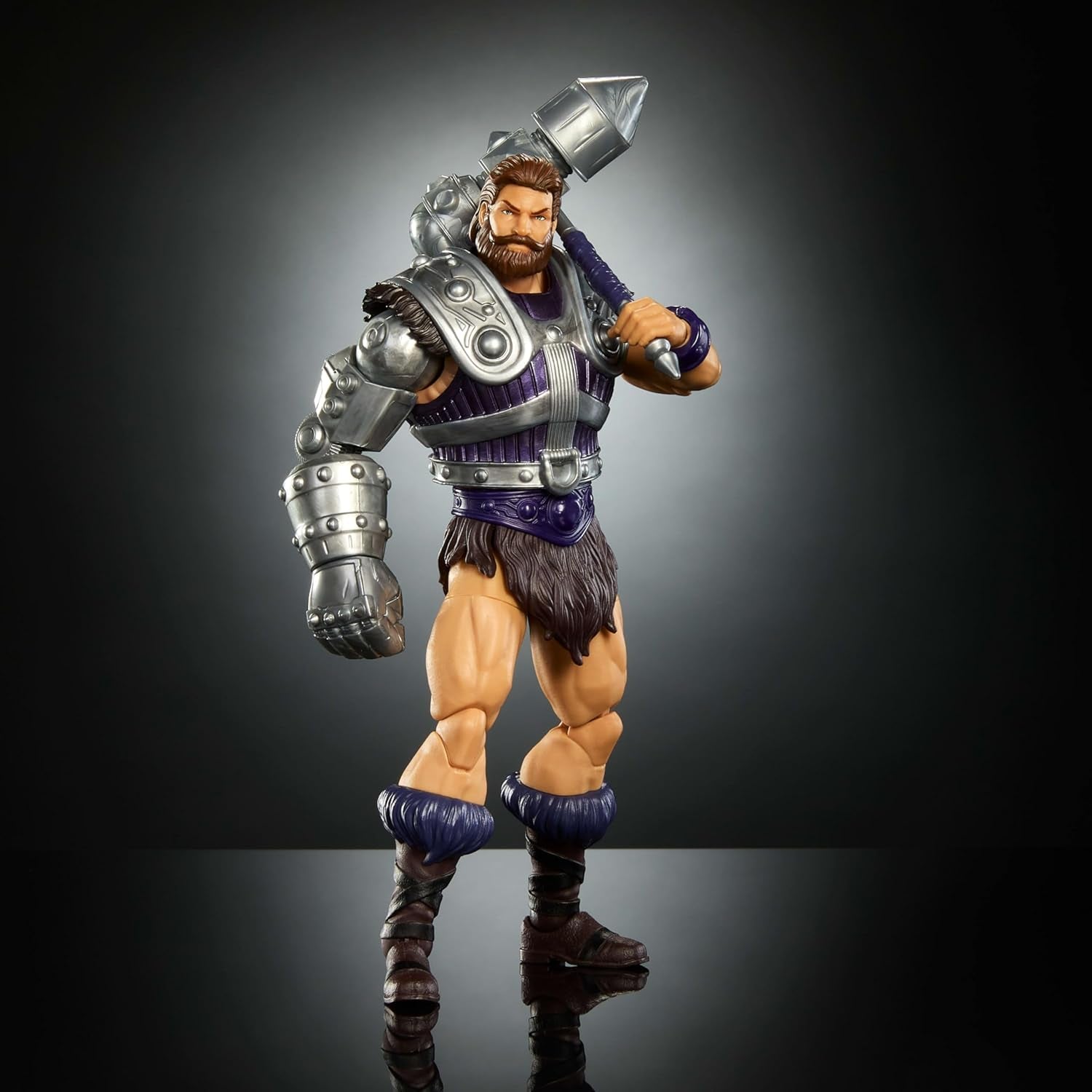 Universums mästare Masterverse Action Figur Ca. 18 Cm, New Eternia Fisto, MOTU Toy Hero With Iron Fist, 30 Movement Points, JBP76, [Multicolor] Actionfigurer Naty Shop