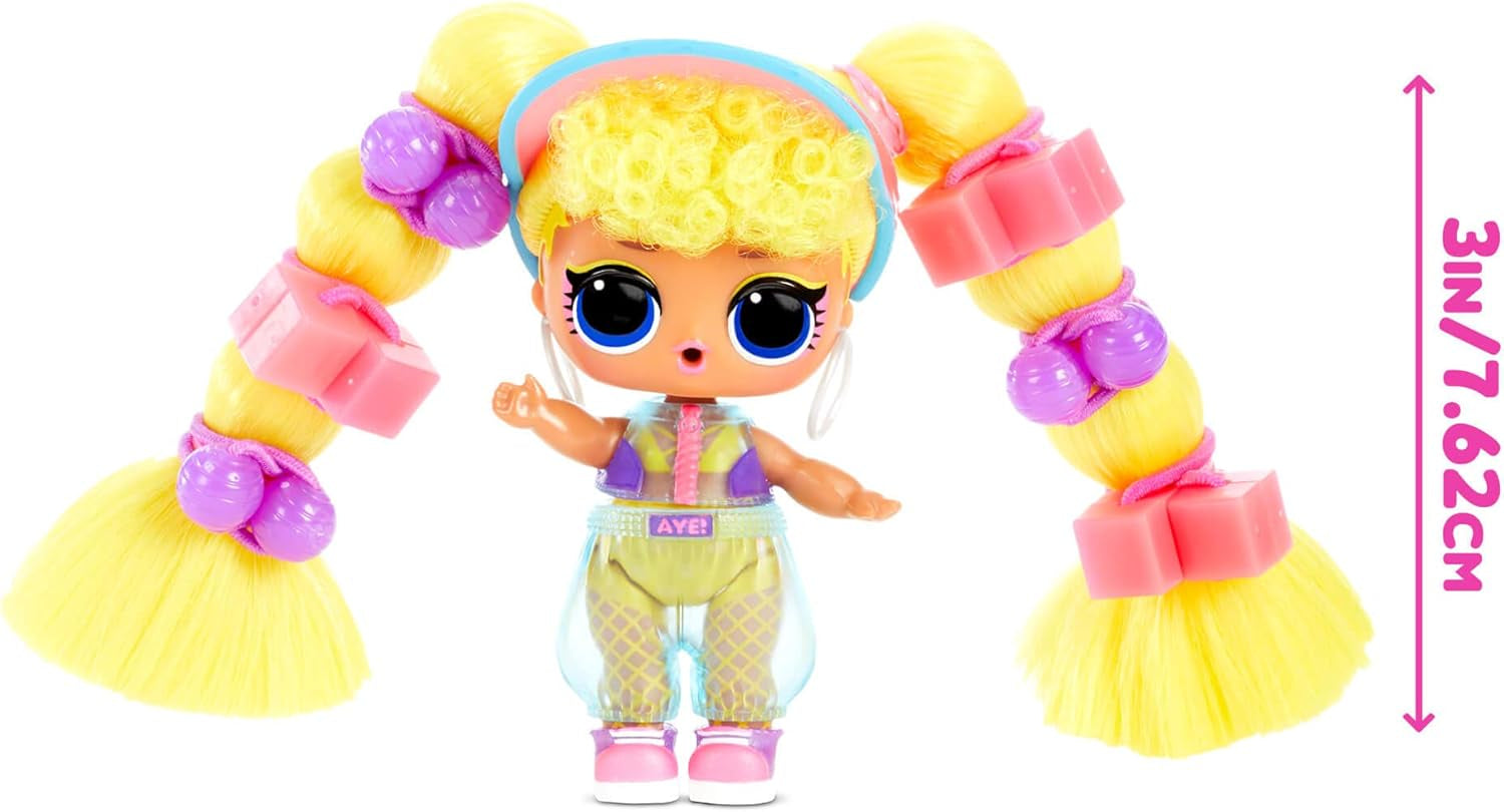 L.O.L. överraskning! 566977E7C Remix hårflipdockor - Samlarobjekt - 15 överraskningar - Med hårmössa, accessoarer och musik Naty Shop Dolls