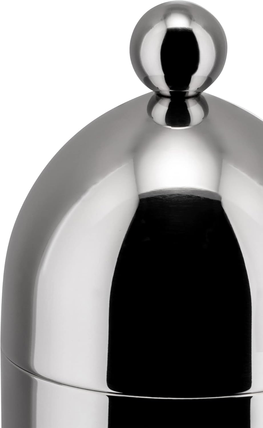 Alessi 90024 tekanna med sked, gjord av 18/10 rostfritt stål, polerad till hög glans