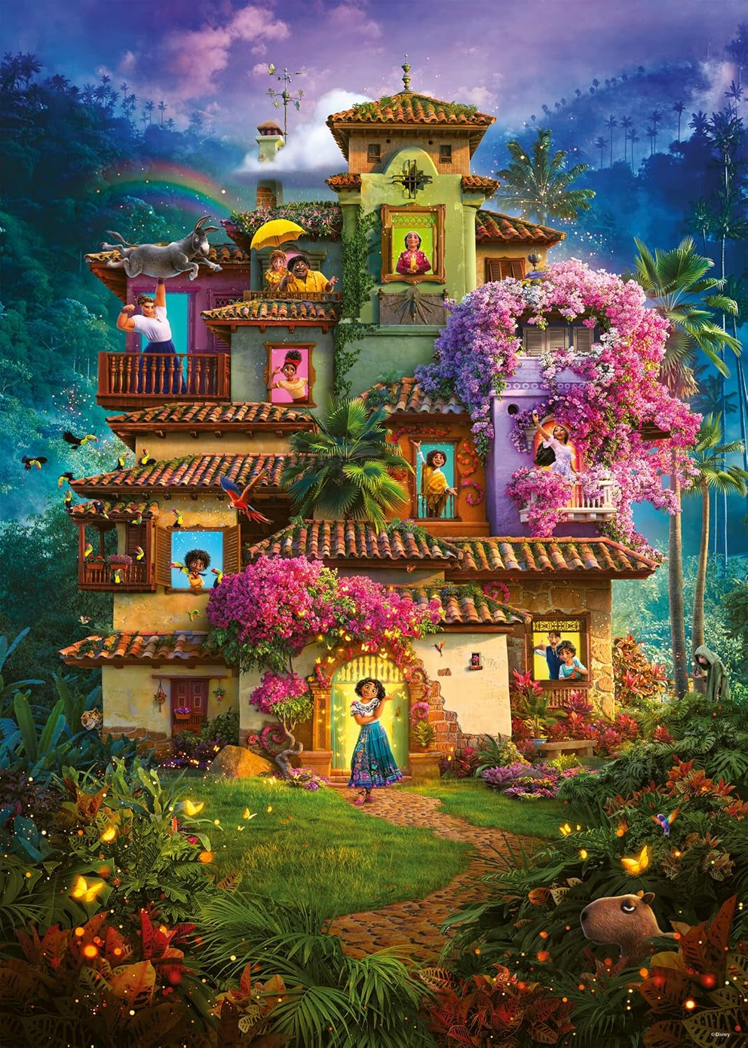 Ravensburger Pussel 12000608 - Encanto - 1000 bitar Disney Encanto Pussel För vuxna och barn från 14 år Pussel Naty Shop Gammal design