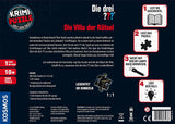 De tre??? - Crime Puzzle - The Villa of the Puzzles Av KOSMOS 697976, 300 bitar, Glow in the dark, Med UV-lampa, Läsning, Pussel, Pussellösning, Detektivpussel Från 10 år Puzzle Naty Shop