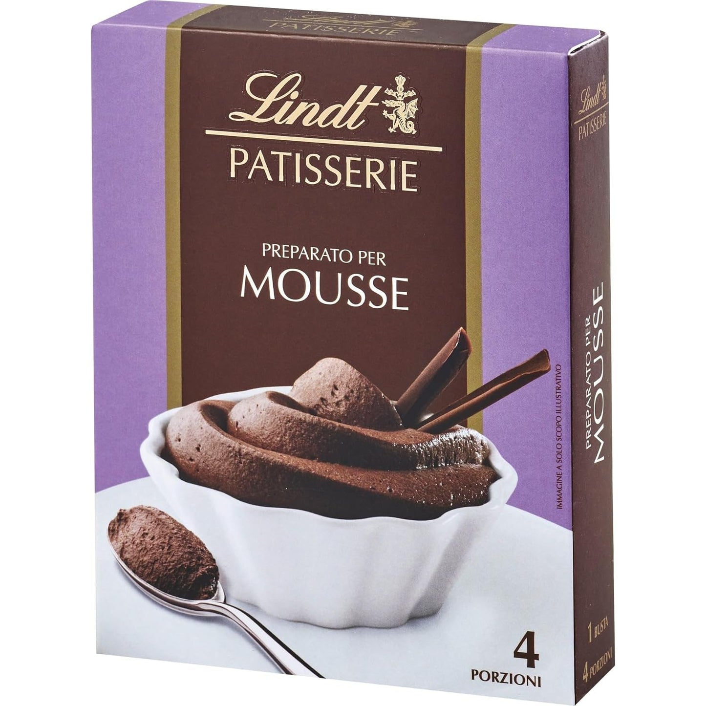 Lindt Schokolade - PATISSERIE Mousse Au Chocolat | 6 X 110 G | Backmischung Für 4 Portionen Fluffige Mousse Al Cioccolato Aus Finester Schokolade | Konditori | Backmix | Schokoladengeschenk Mix för bakning och matlagning Naty Shop Standardtitel