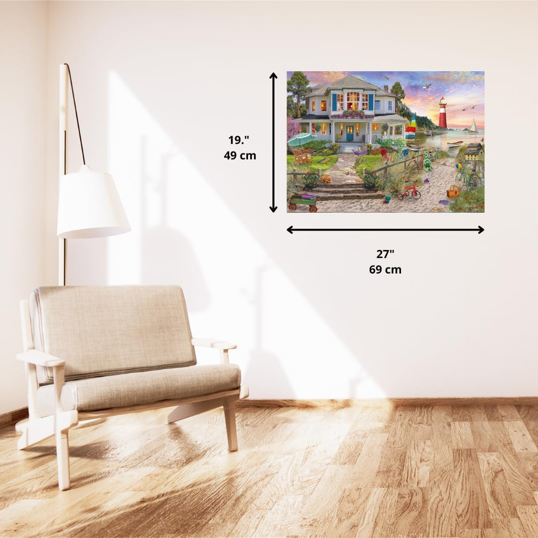 Schmidt Spiele Beach house, pussel 1 000 bitar Puzzle Naty Shop