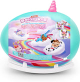 Babycorns Series 1 av ZURU Magical Cat (Mac) docka med tillbehör Unboxing överraskningsleksak för barn, flickor
