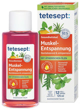 Tetesept Muskel, Avslappnande badtillsats efter fysisk ansträngning, 125 ml Dusch och bad Naty Shop 125 ml Muskelavslappningsbad