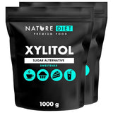 Nature Diet Xylitol, 1 kg sötningsmedel Naty Shop 2 x 1 kg Xylitol