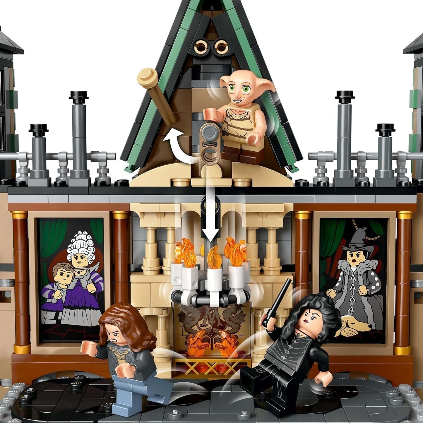 LEGO Harry Potter Malfoy Family Country Estate, fantastisk leksak att samla och visa upp, present till pojkar, flickor och fans av trollkarlsvärlden, presentidé med 9 minifigurer 76453 Byggset Besuche den LEGO-Store