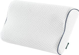 Z-Hom Nackstödskudde, Memory Foam Kudde, Side Sleeper Kudde, Ergonomisk Kudde, Anti Snorking Kudde, Ortopedisk Sovkudde, Avtagbart överdrag (49 X 30 X 7/10 Cm) Cervikala ortopediska kuddar Naty Shop