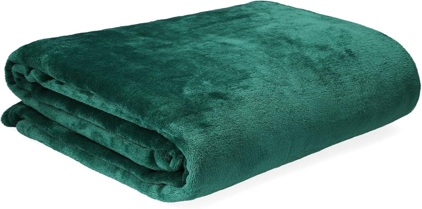 HOMLA Fluffig och varmröd fleecefilt - för soffa och säng Bekväm filt Sofffilt Vardagsrumsfilt - lättskött 150 X 200 cm Rosa Sängar och filtar Besuche den HOMLA-Store Hälsningar Polyesterröd 150X200 Cm