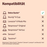 av Amazon Cafe au Lait Dolce Gusto-kompatibel Kaffeekapseln, 48 Kapseln (3 Packungen mit je 16 Stück)