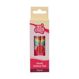 Funcakes Food Color Gel Claret: Högkoncentrerad karamellfärg för deg, grädde, fondant och marsipan. Enkel dosering. En droppe för att skapa livfulla färger. Halal. 30 g.