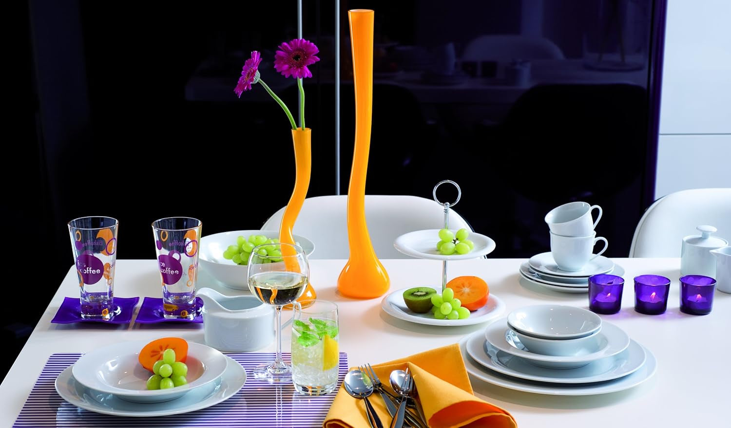 Ritzenhoff & Breker Bianco servisset, 12 delar, porslin