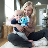 LAMAZE Elephant Puffaboo, nyfödd leksak, sensorisk babyleksak, present till nyblivna föräldrar, utvecklingsleksak för 3 månader pojkar och flickor, L27467 Babyleksaker Naty Shop