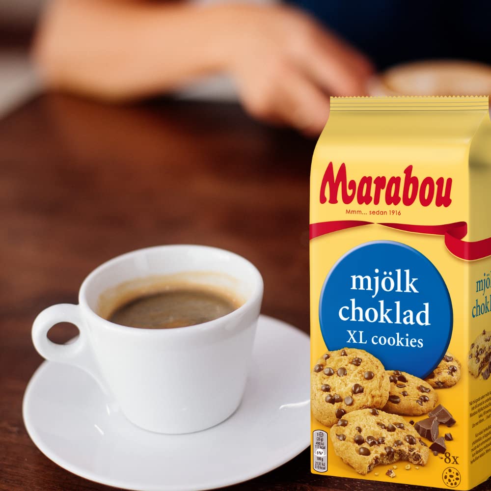 Daim Cookies Marabou Daim XL 10x184 g - Krispiga Daimbitar i en läcker kaka