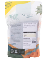 Wholefood Earth USA Black Wild Rice - Icke-GMO - Naturlig - Vegansk - Mejerifri - Inget tillsatt socker, 500g