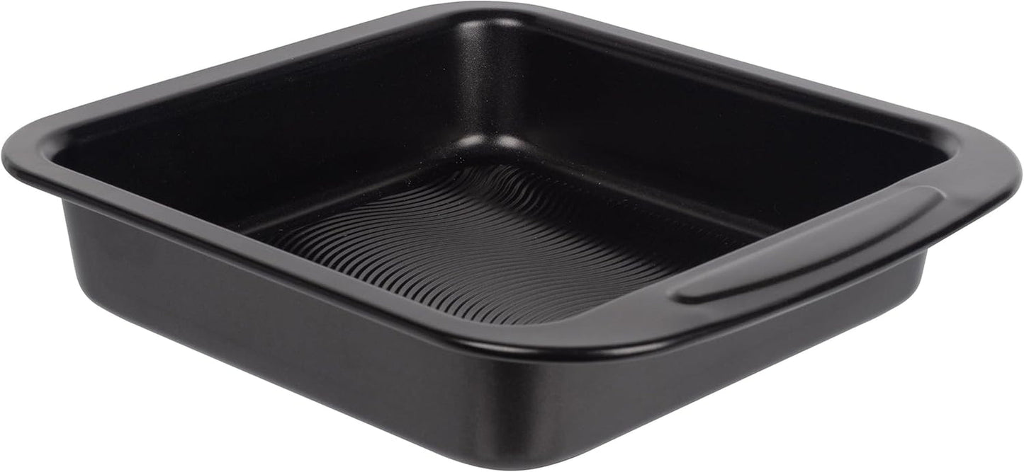 Masterpro Foodies - bakplåtar för 6 muffins - Jämn värmefördelning - Tillverkad av kolstål - Anti-seize botten - Avtagbar och lätt att tvätta Naty Shop Bakplåtar och plåtar Flerfärgade 25,4 X 22,8 X 4,8 Cm