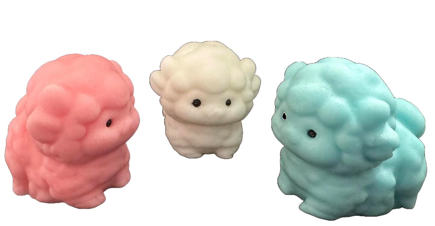 Set med 3 ätliga sockerdekorationer, Oite Sugar Paste Decorations Nati Shop