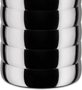 Alessi Kalistò 2 CB02 - Köksburk i rostfritt stål 18/10 med aluminiumknopp, 114 cl, silver Matförvaringslådor Naty Shop