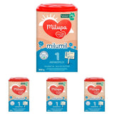 Milupa Milumil Pre, Mjölkpulver för bebisar - Med viktiga näringsämnen och utan palmolja - 800 g Naty Shop 4 x 800 gram Milumil 1