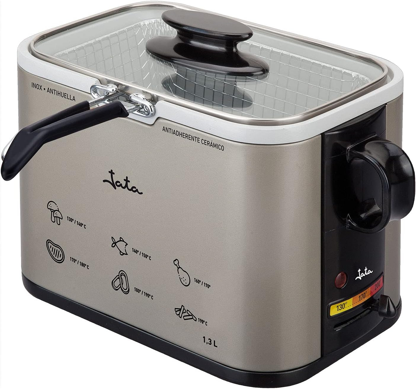 Tamaño FR326E - Fritös, 1000 watt, 1,3 liter Naty Shop Vitvaror