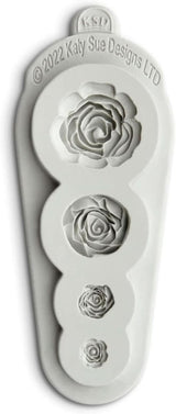 Katy Sue, Mold Silicone 4 Roses Kitchen Naty Shop