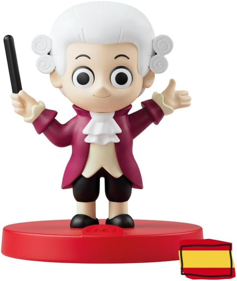 Ljudkaraktär - söt Mozartsymfoni - sånger - leksak, pedagogiskt innehåll, spanska, barn från 0 år, flerfärgad, FFL30003 Jucarii Bebe Naty Shop Standardtitel