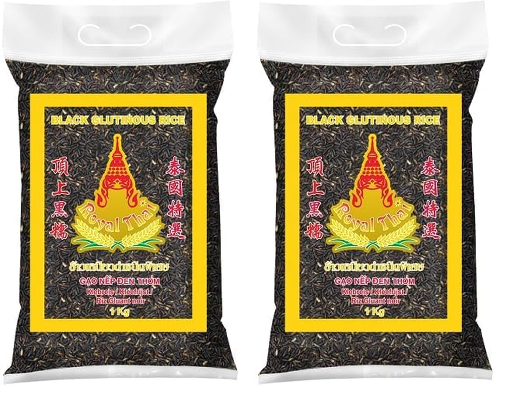 ROYAL THAI RICE - Svart klibbigt ris - 1 x 1 KG