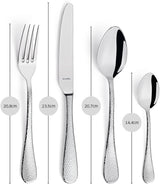 Amefa Sierra bestickset 6 personer | 24-delat rostfritt stål 18/10 Kitchen Naty Shop