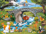 Ravensburger-pussel för barn - 10947 Animal Friends Family - Disney-pussel för barn över 6 år, med 100 bitar i XXL-format Puzzle Naty Shop