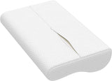 Bonmedico Stor ergonomisk kudde - Ortopedisk nackstödskudde - Nackkudde för sidosliprar, ryggsyllar - Memory Foam Kudde - Vuxen sovkudde - Wellnesspresenter Cervikala ortopediska kuddar Naty Shop