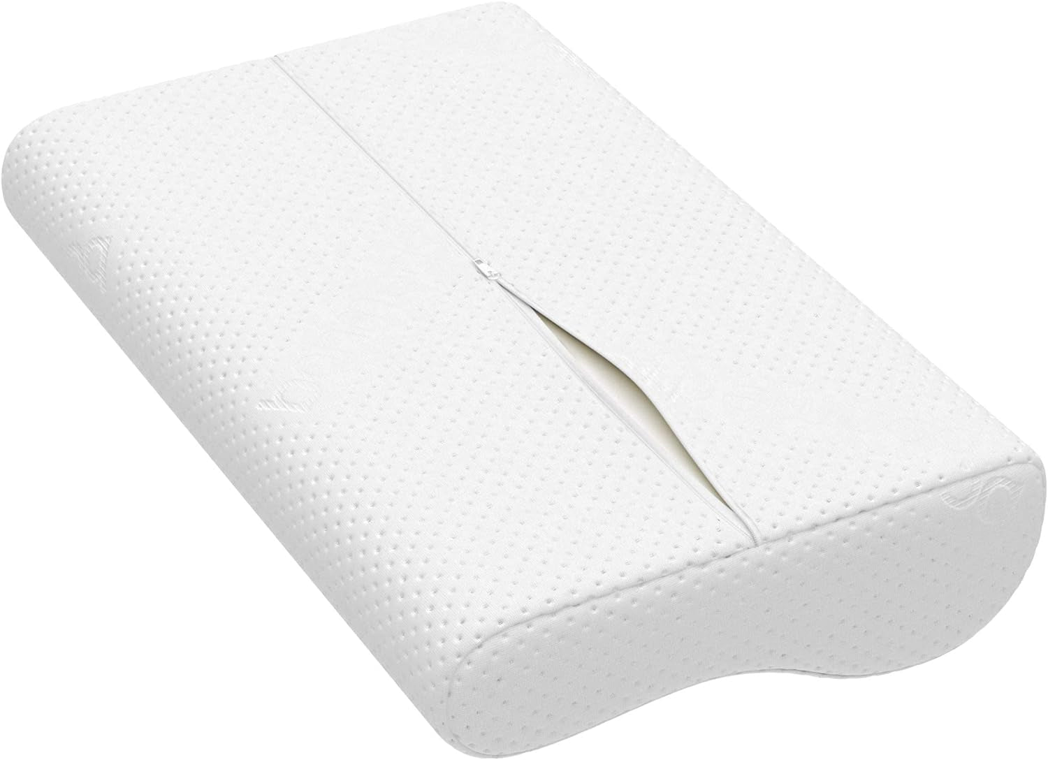 Bonmedico Stor ergonomisk kudde - Ortopedisk nackstödskudde - Nackkudde för sidosliprar, ryggsyllar - Memory Foam Kudde - Vuxen sovkudde - Wellnesspresenter Cervikala ortopediska kuddar Naty Shop