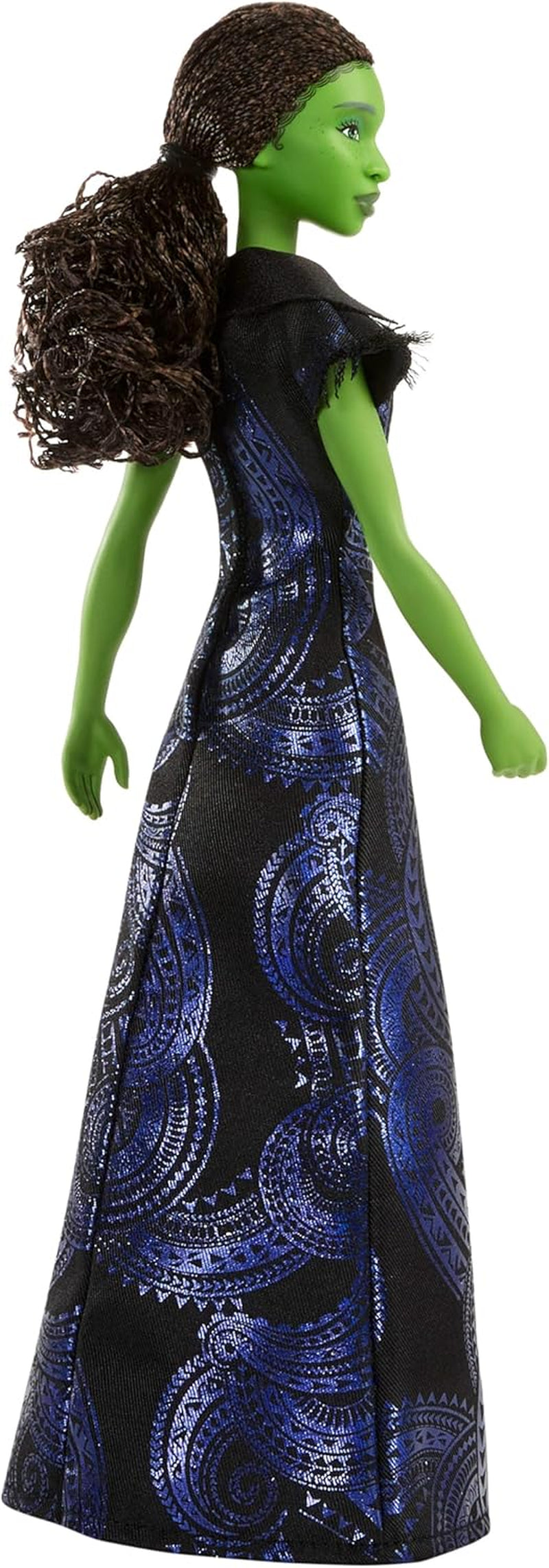 Mattel Wicked: for Good Singing Elphaba Fashion Doll av Universal Pictures med avtagbar filminspirerad outfit Sings "for Good" på engelska, JFM09