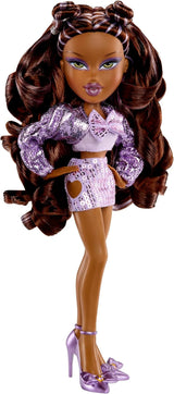 BRATZ Pop Starz Sasha – Modedocka med samlarnyckelring, outfit och musiktillbehör