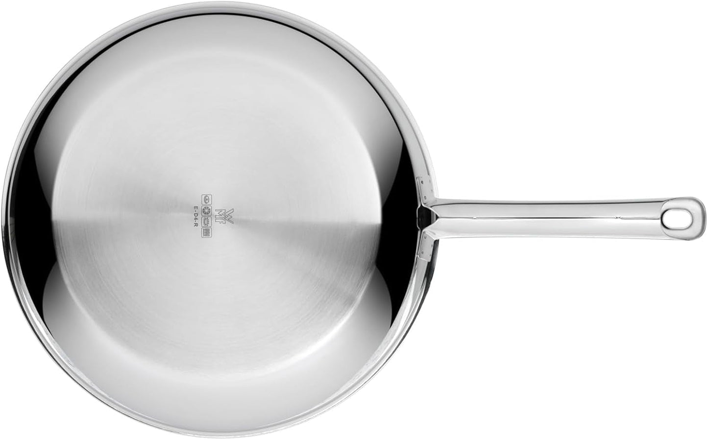 WMF Profi Resist induktionspanna 24 cm, material med flerskiktsbeläggning, bikakestruktur, handtag i rostfritt stål, ugnssäkra grytor och stekpannor Naty Shop