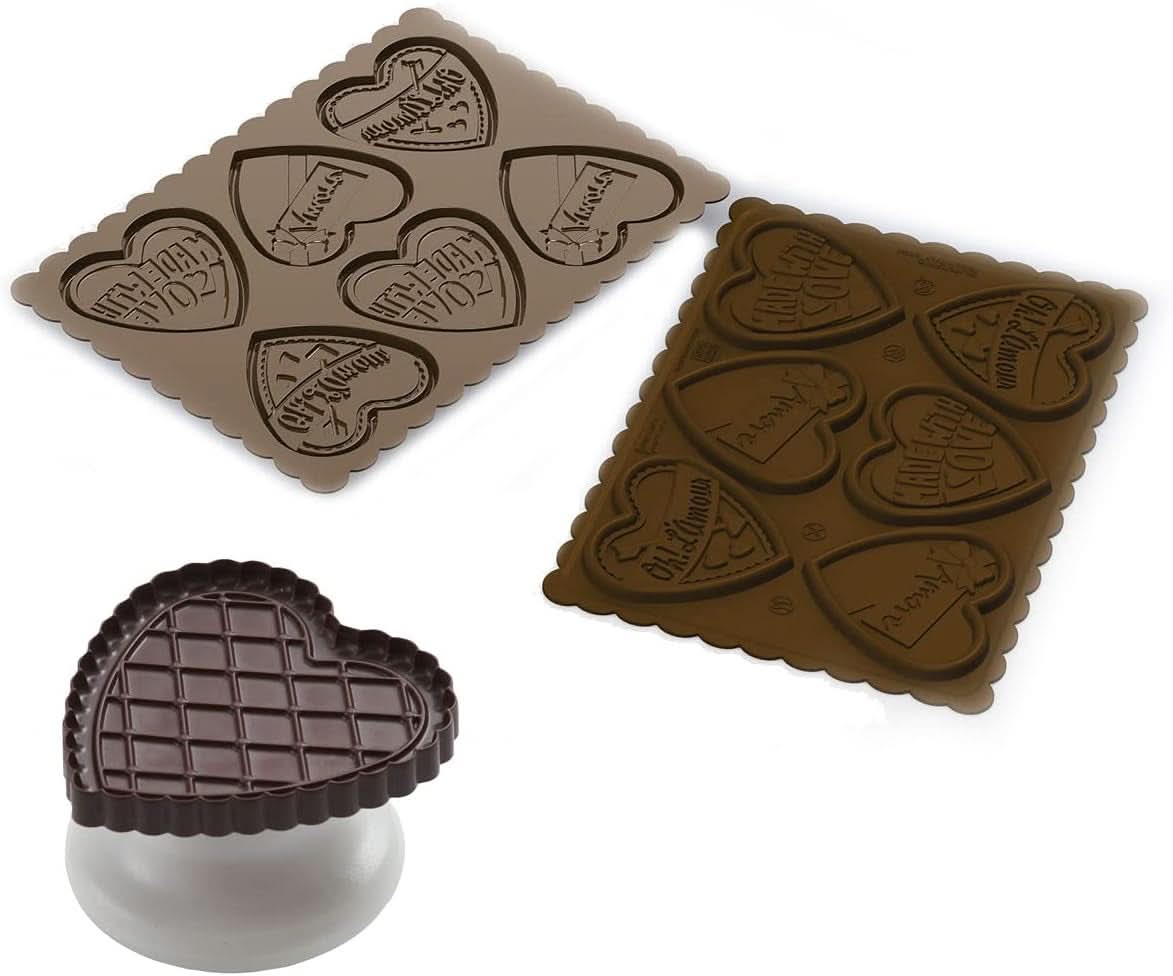 Silikomart 22.166.77.0165 CKC06, Chokladformset och köksskärare Naty Shop