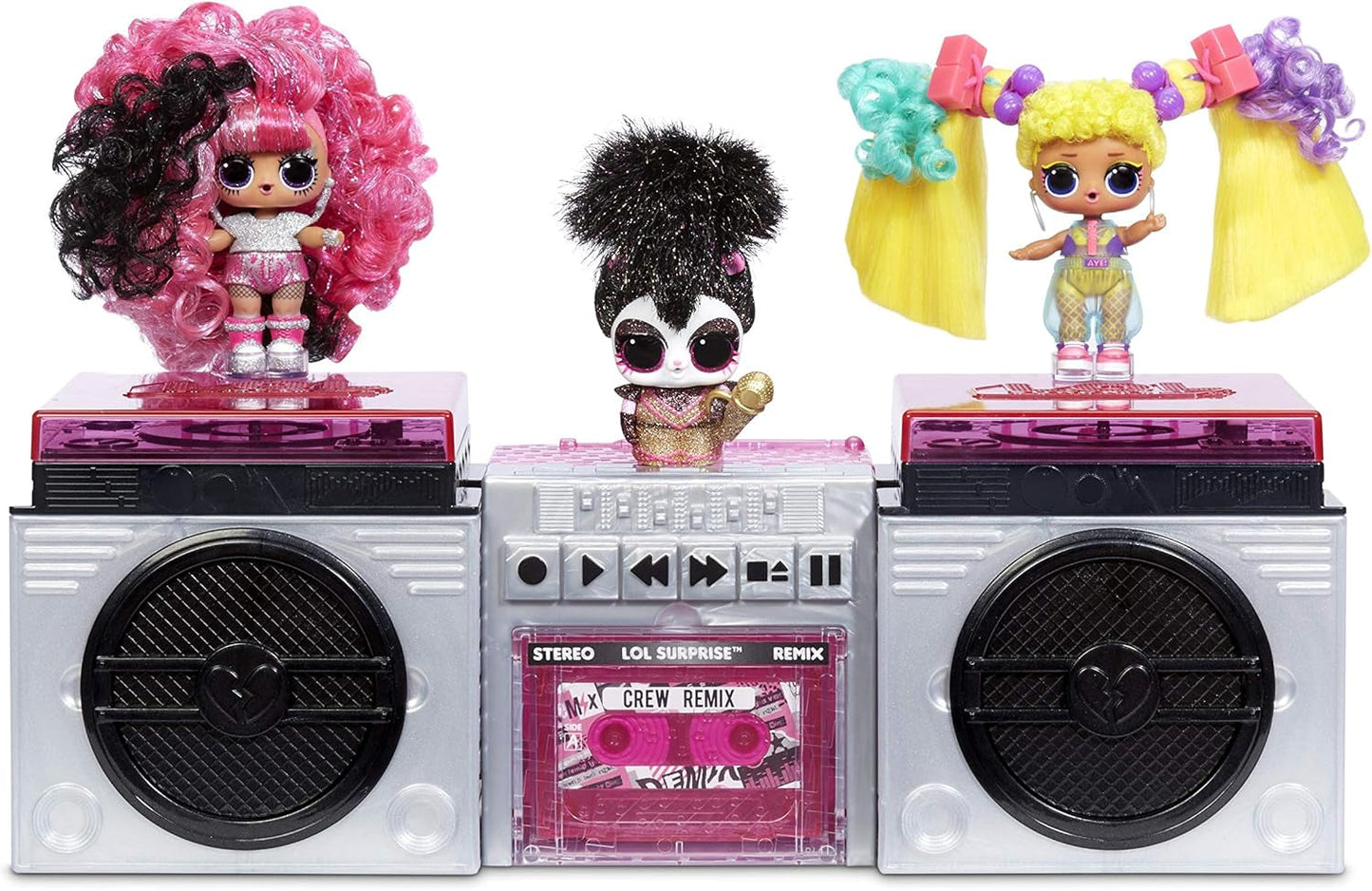 L.O.L. överraskning! 566977E7C Remix hårflipdockor - Samlarobjekt - 15 överraskningar - Med hårmössa, accessoarer och musik Naty Shop Remix Dolls Husdjur