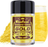 Kicofood, ätbart glitter, 5 gram, olika färger Glitter Naty Shop Audiou