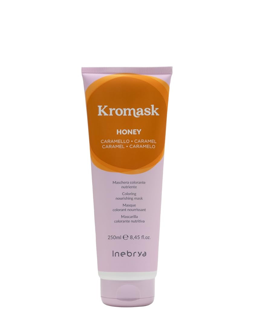 INEBRYA KROMASK färgmask, närande, honung, 250 ml Hårmask Naty Shop Standardtitel