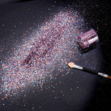 HOWAF 12 lådor Nail Glitter Ansikte Kroppsborste Glitter Smink Nagel Glitter Ögon Läpp Hår Kroppsdekoration Halloween Julfestival Maskerad Smink Tillbehör