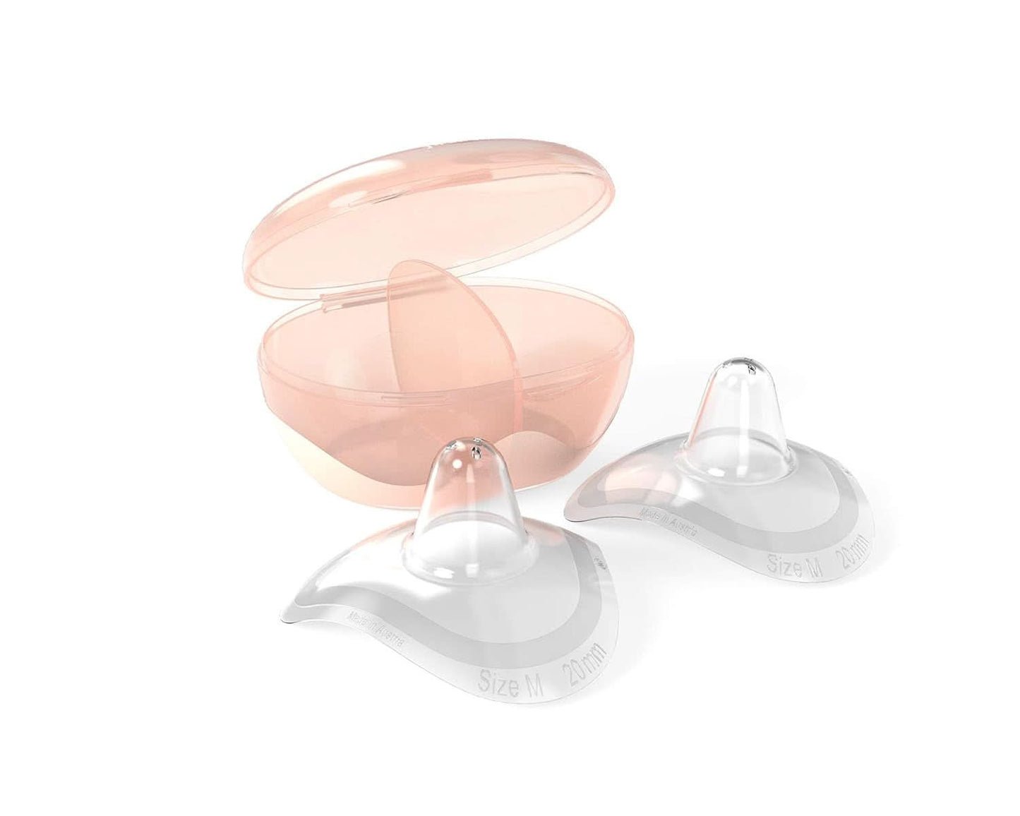 Nip® First Moments bröstvårtsköldar, 2 stycken Tillbehör Mat och amning Bebe Naty Shop M (2 stycken)