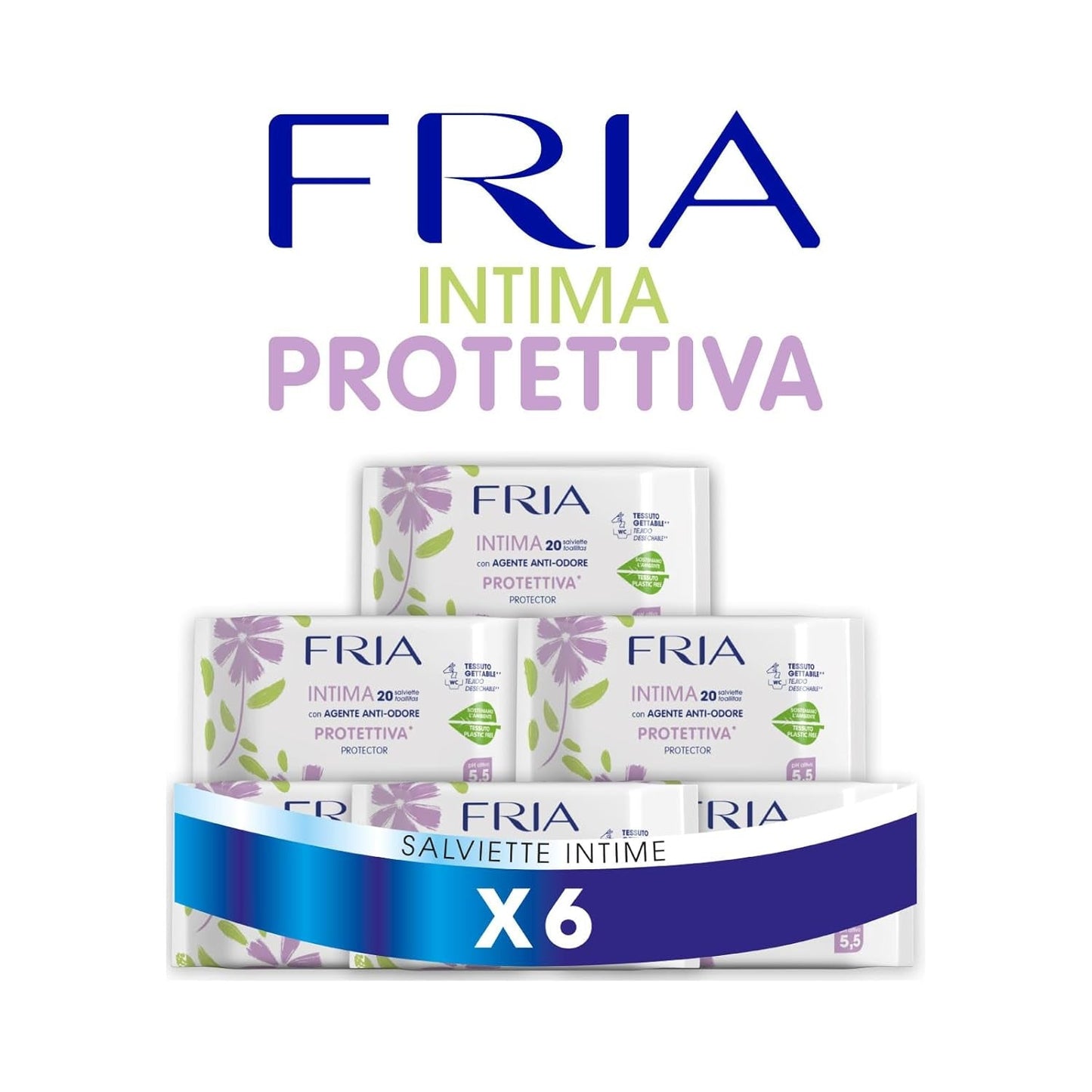 Intimservetter för intim användning, Lukthämmare, Gynekologiskt testad, Toalettpapper, Dermatologiskt testad, Value Pack med 120 våtservetter