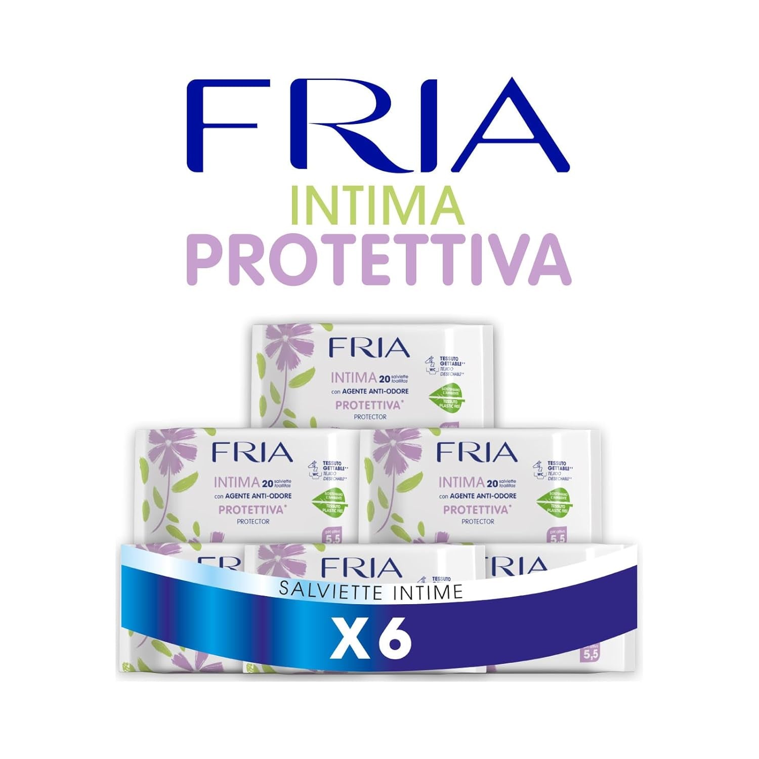 Intimservetter för intim användning, Lukthämmare, Gynekologiskt testad, Toalettpapper, Dermatologiskt testad, Value Pack med 120 våtservetter
