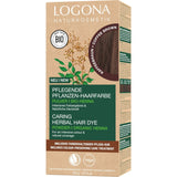 LOGONA Natural Cosmetics Örtvårdande hårfärgningsmedel, organiskt hennapulver Vegansk hårfärg för intensiv färg och glans, örtfärgat hårfärg i kopparblond (blond), 1 x 100 g Naty Shop Coffee Brown Hårfärgning 100G (1 förpackning)