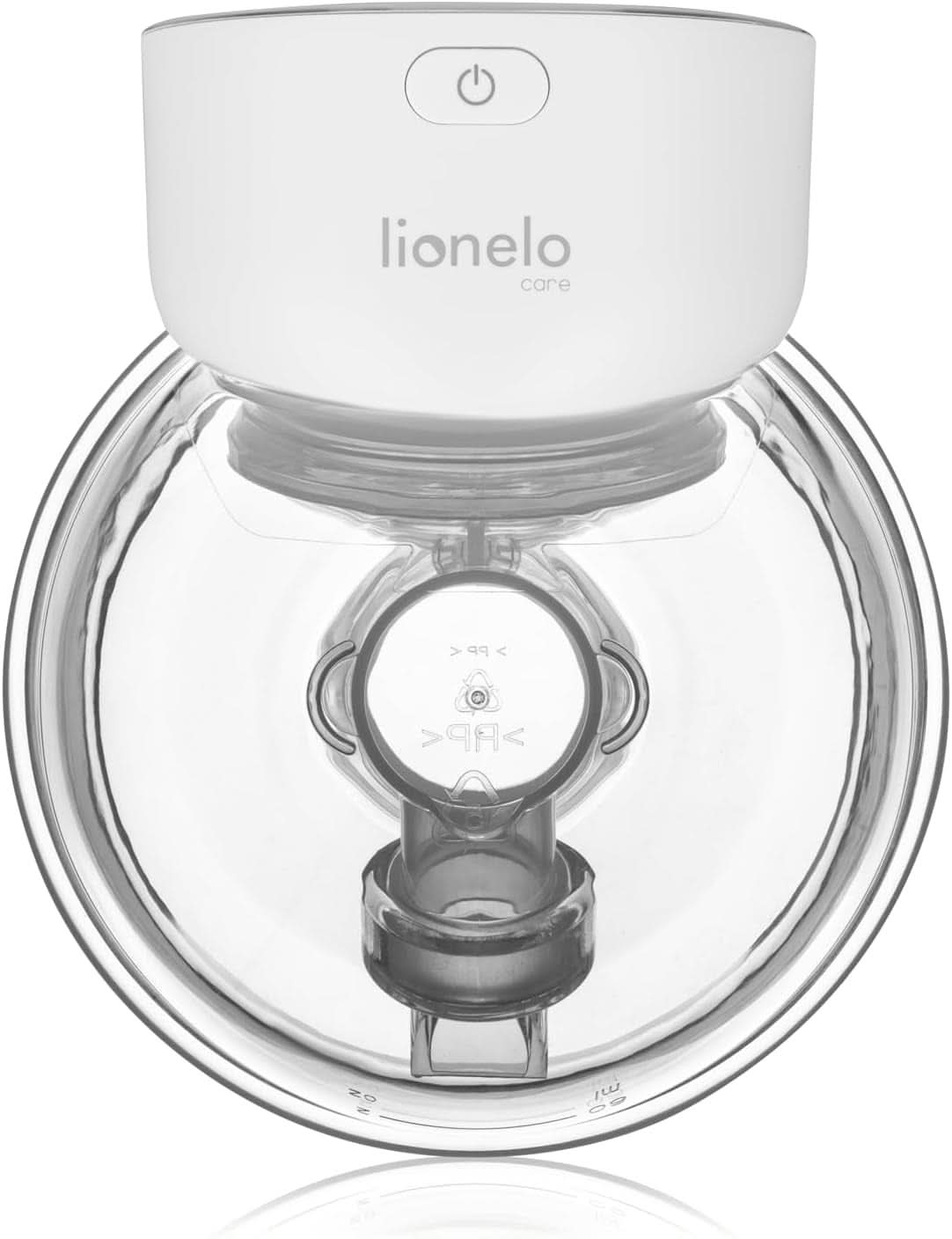 Enkel elektrisk bröstmjölkspump LIONELO Fidi Free 180 ml, bärbar pump med 2 faser, energisparande 9 nivåer, 3 storlekar av silikontrattar Timer Tillbehör Mat och amning Bebe Naty Shop